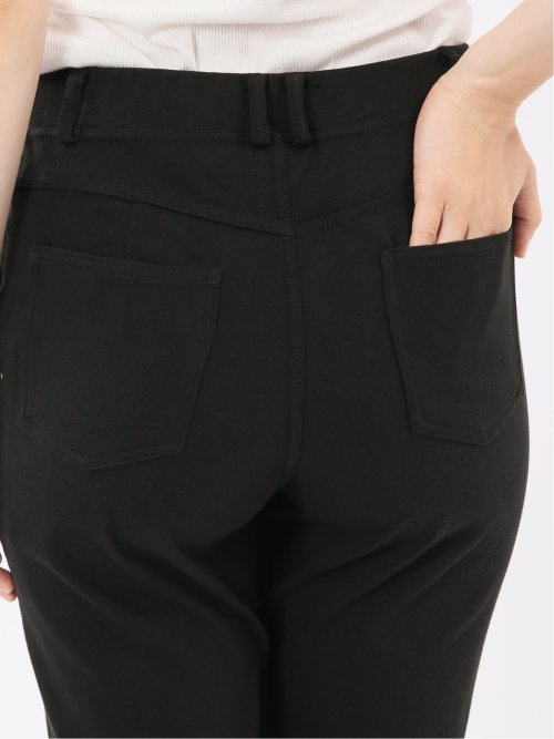 ストレッチ ニットツイル レギンスパンツ