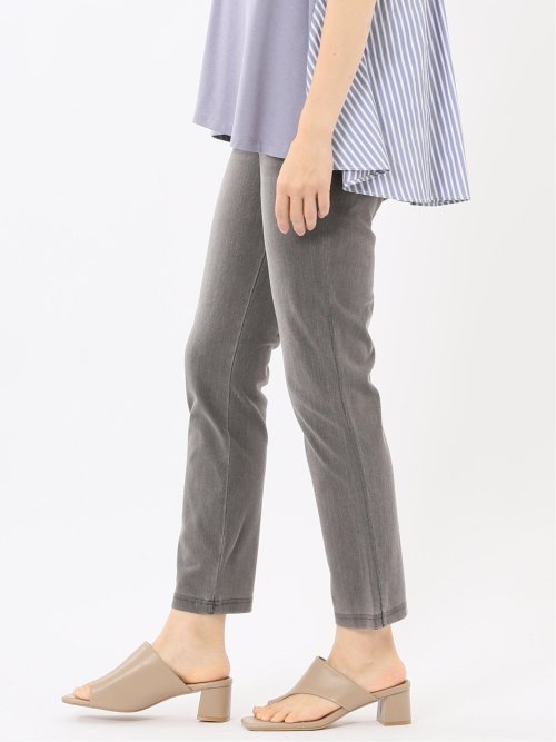 ストレッチ ニットツイル レギンスパンツ