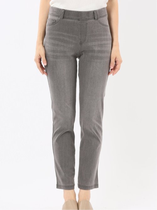 ストレッチ ニットツイル レギンスパンツ