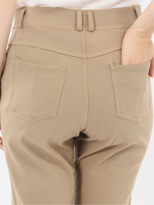 ストレッチ ニットツイル レギンスパンツ