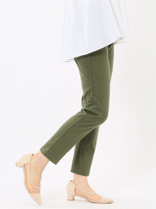 ストレッチ ニットツイル レギンスパンツ