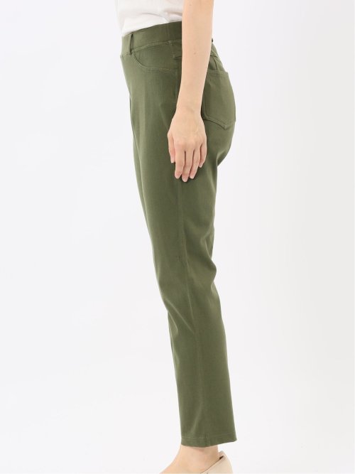 ストレッチ ニットツイル レギンスパンツ