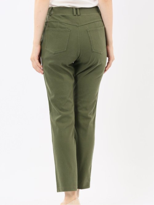 ストレッチ ニットツイル レギンスパンツ