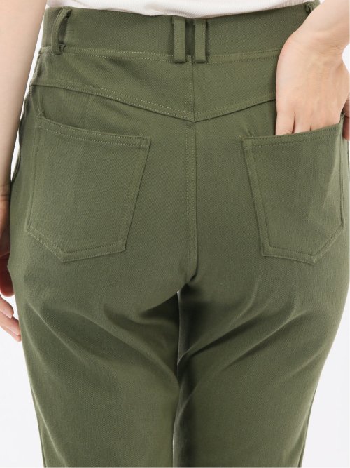 ストレッチ ニットツイル レギンスパンツ