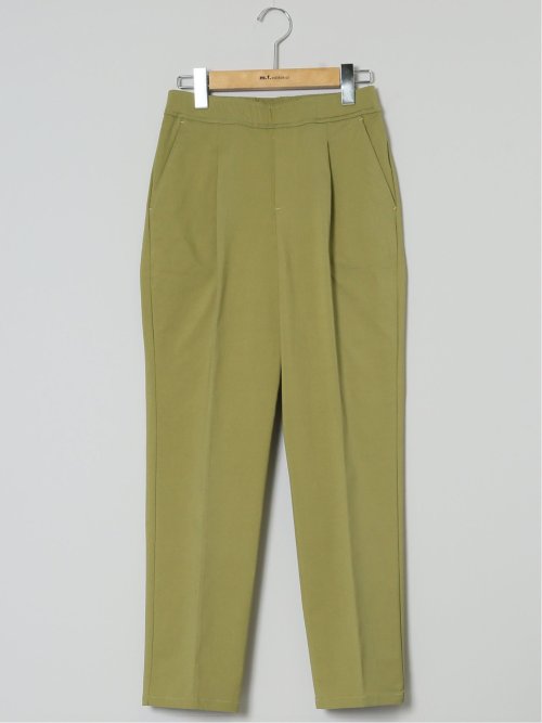 ストレッチ タック アンクルパンツ