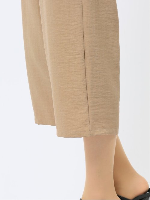 ボタン付き ワイドマリンパンツ