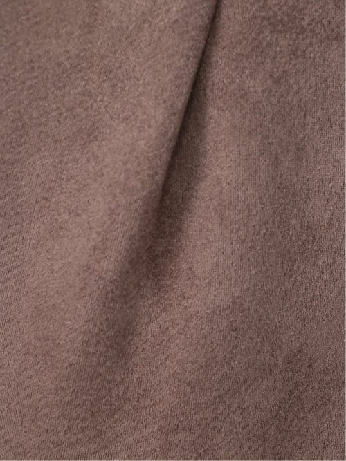 ストレッチ フェイクスエード ドロストパンツ