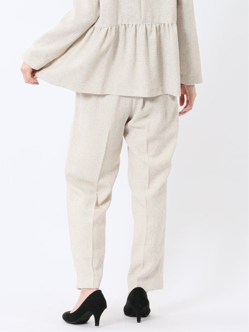 ツイード ストレートパンツ(セットアップ可能)