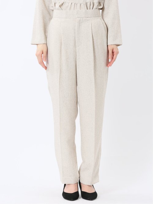 ツイード ストレートパンツ(セットアップ可能)