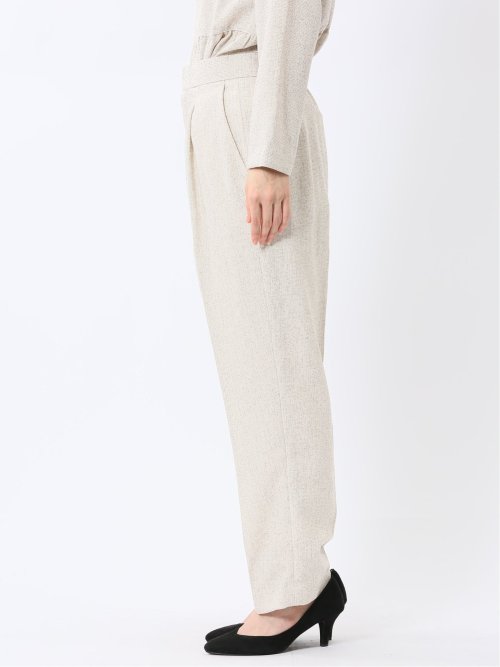 ツイード ストレートパンツ(セットアップ可能)