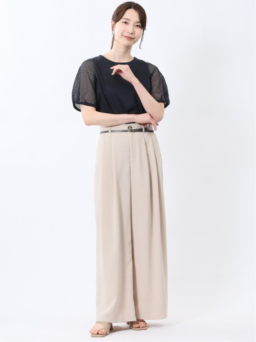 タンブラーオックス ワイドパンツ(セットアップ可能)