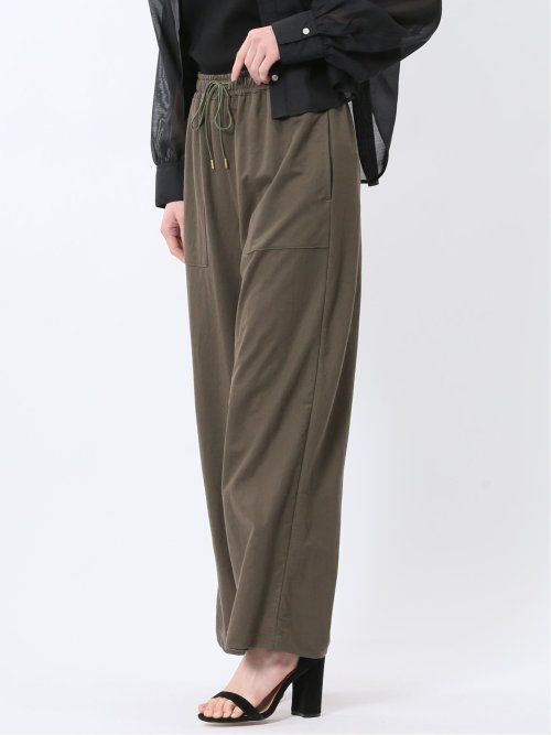 イノウェーブ/INNOWAVE 接触冷感 ストレッチ ワイドパンツ