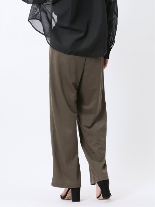 イノウェーブ/INNOWAVE 接触冷感 ストレッチ ワイドパンツ