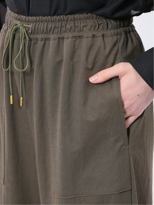 イノウェーブ/INNOWAVE 接触冷感 ストレッチ ワイドパンツ