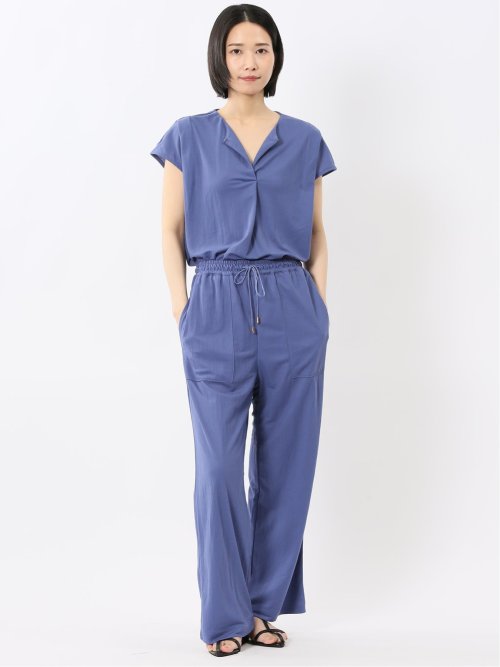 イノウェーブ/INNOWAVE 接触冷感 ストレッチ ワイドパンツ