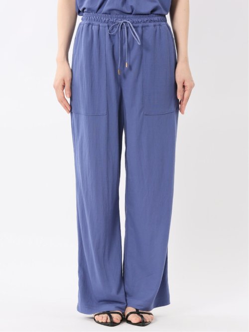 イノウェーブ/INNOWAVE 接触冷感 ストレッチ ワイドパンツ