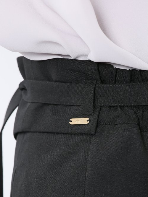 ウエストデザイン ワイドパンツ