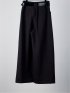 Belted High-Waist Tuck Pocket Pants / 2タック ハイウエスト タックポケット ベルト付きパンツ