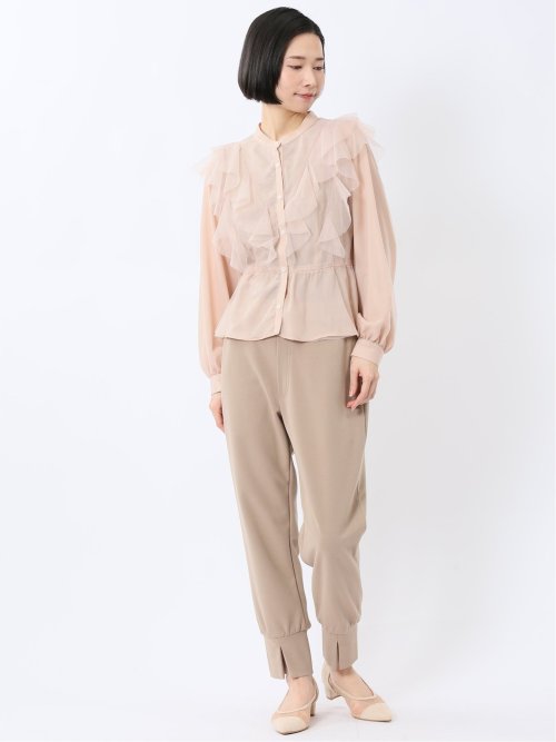 ストレッチ ジョガーパンツ