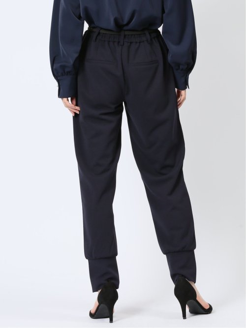 ストレッチ ジョガーパンツ