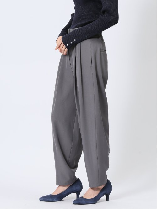 ストレッチ カーブパンツ(選べる2レングス)