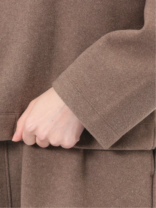 ストレッチウォッシャブル ウーリッシュ クルーカーディガン(セットアップ可能)