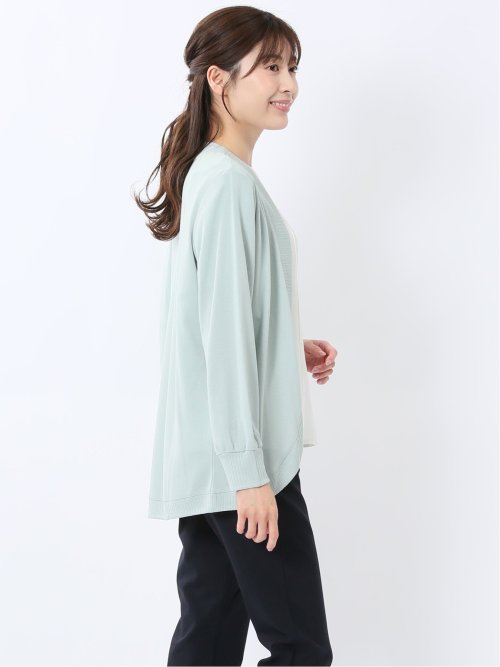 長袖 ボレロカーディガン