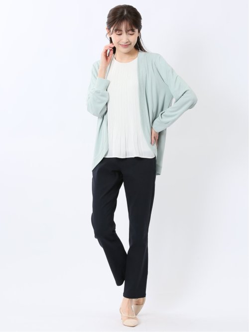 長袖 ボレロカーディガン