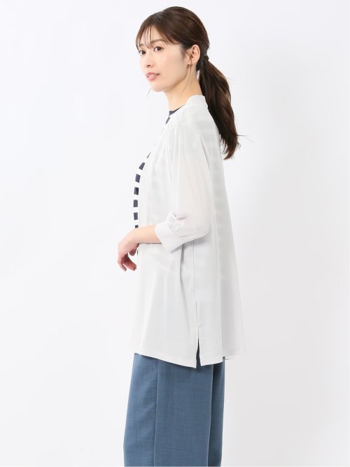 7分袖 ミドルカーディガン