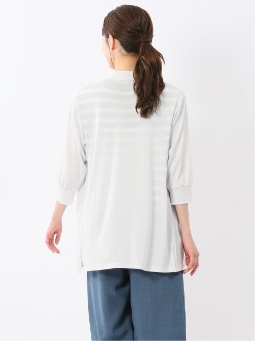 7分袖 ミドルカーディガン