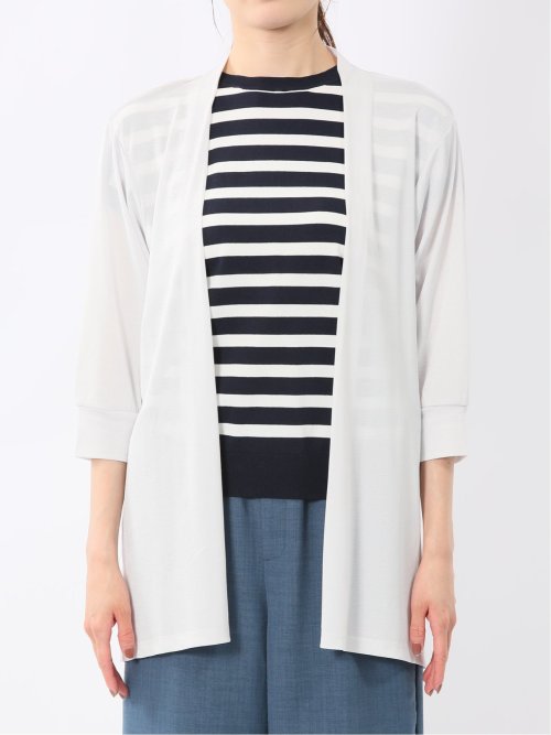 7分袖 ミドルカーディガン