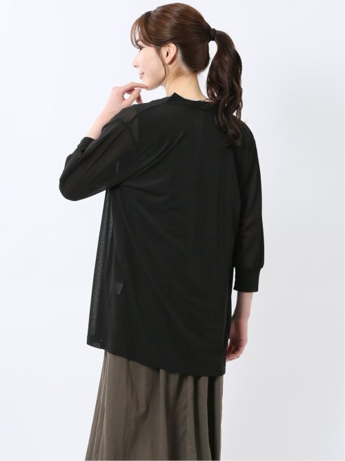 7分袖 ミドルカーディガン