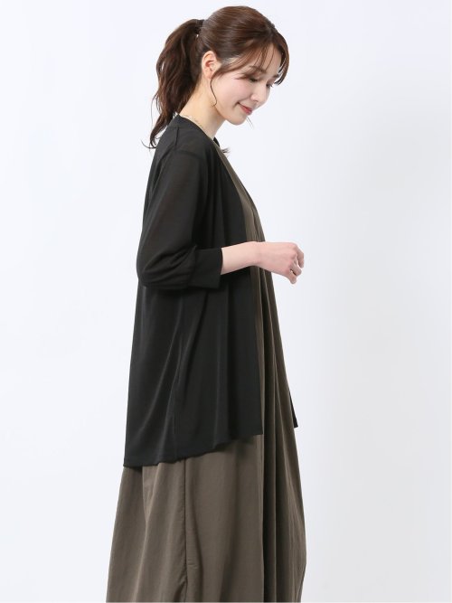 7分袖 ミドルカーディガン