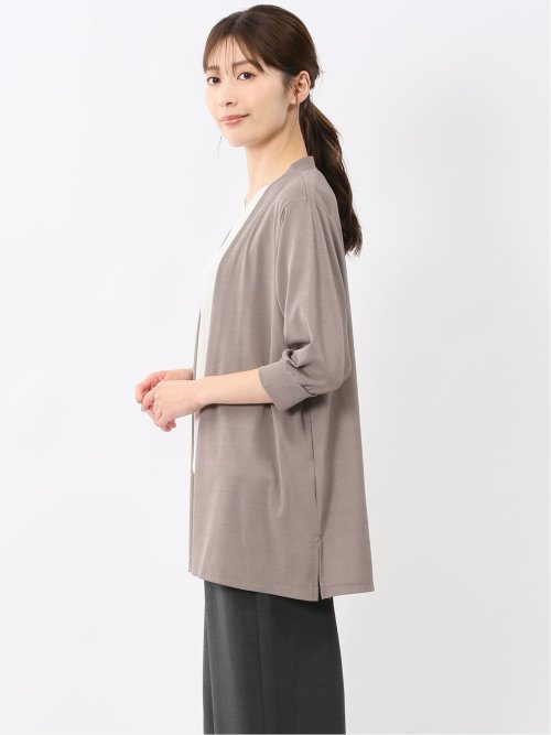 7分袖 ミドルカーディガン