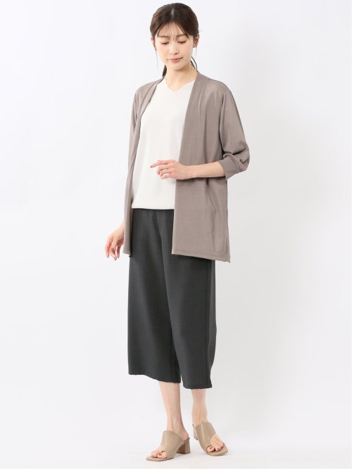 7分袖 ミドルカーディガン