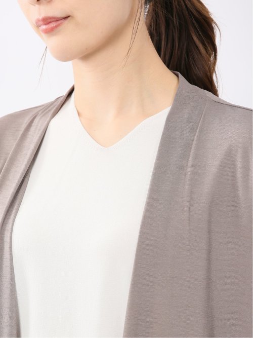 7分袖 ミドルカーディガン