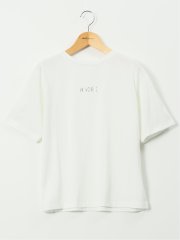 接触冷感 UV 吸水速乾 ロゴ Tシャツ