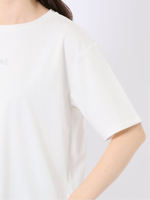 接触冷感 UV 吸水速乾 ロゴ Tシャツ