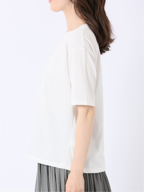 接触冷感 UV 吸水速乾 ロゴ Tシャツ