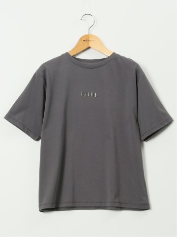 接触冷感 UV 吸水速乾 ロゴ Tシャツ