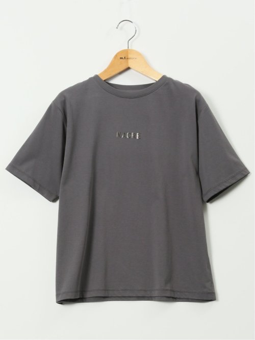 接触冷感 UV 吸水速乾 ロゴ Tシャツ