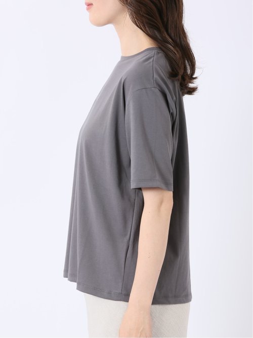 接触冷感 UV 吸水速乾 ロゴ Tシャツ