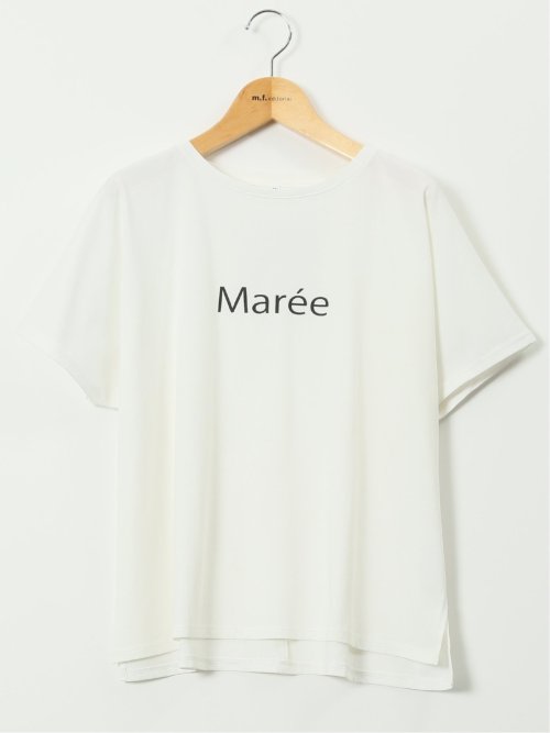 接触冷感 UV 吸水速乾 ロゴ Tシャツ