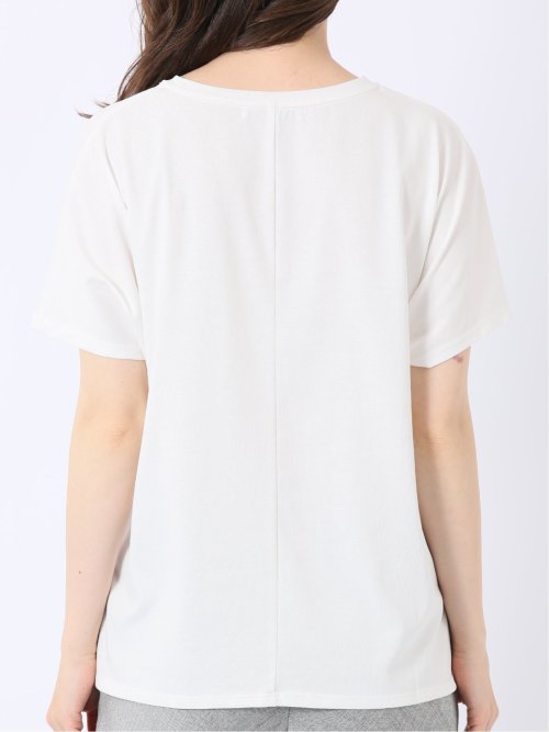 接触冷感 UV 吸水速乾 ロゴ Tシャツ