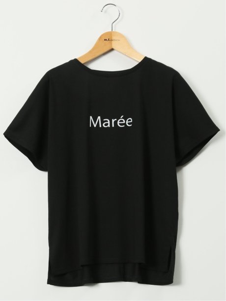 接触冷感 UV 吸水速乾 ロゴ Tシャツ