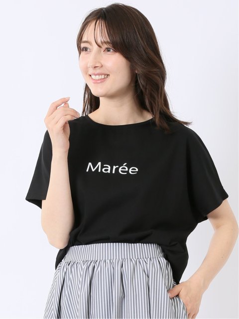 接触冷感 UV 吸水速乾 ロゴ Tシャツ