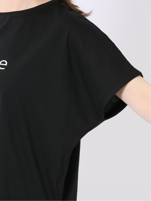 接触冷感 UV 吸水速乾 ロゴ Tシャツ