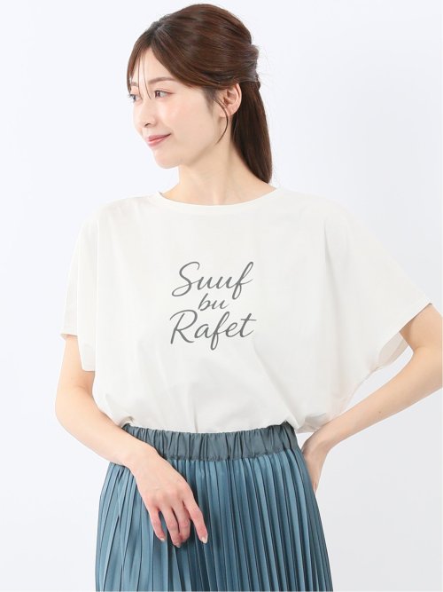 接触冷感 UV 吸水速乾 ロゴTシャツ