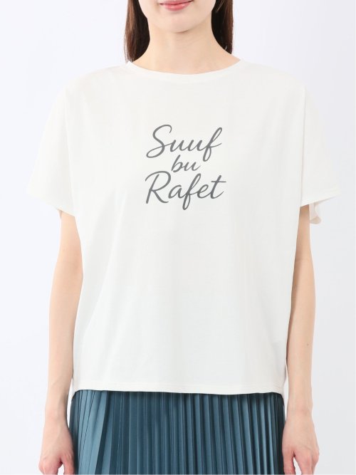 接触冷感 UV 吸水速乾 ロゴTシャツ