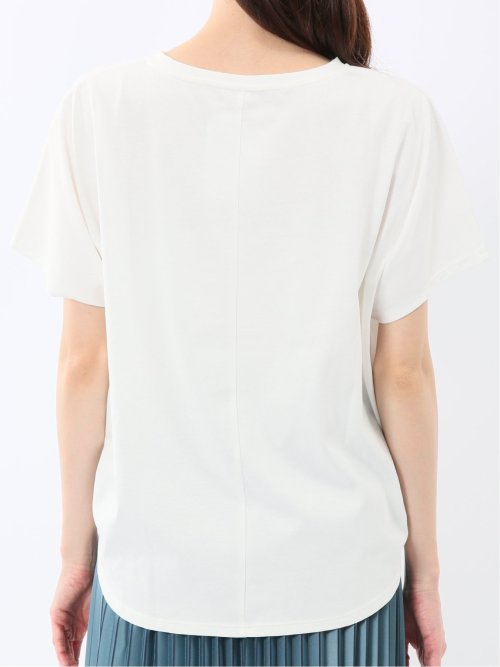 接触冷感 UV 吸水速乾 ロゴTシャツ